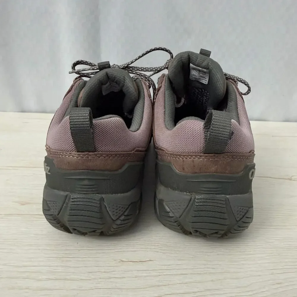 Oboz Shoes Women's Size 8 Sawtooth X Low B-DRY Waterproof Hiking Lupine